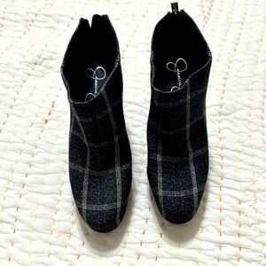 Jessica Simpson platform booties